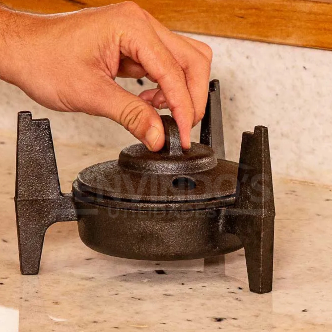 Fogareiro a Álcool com Tripé em Ferro Fundido FS 85.4 Santana