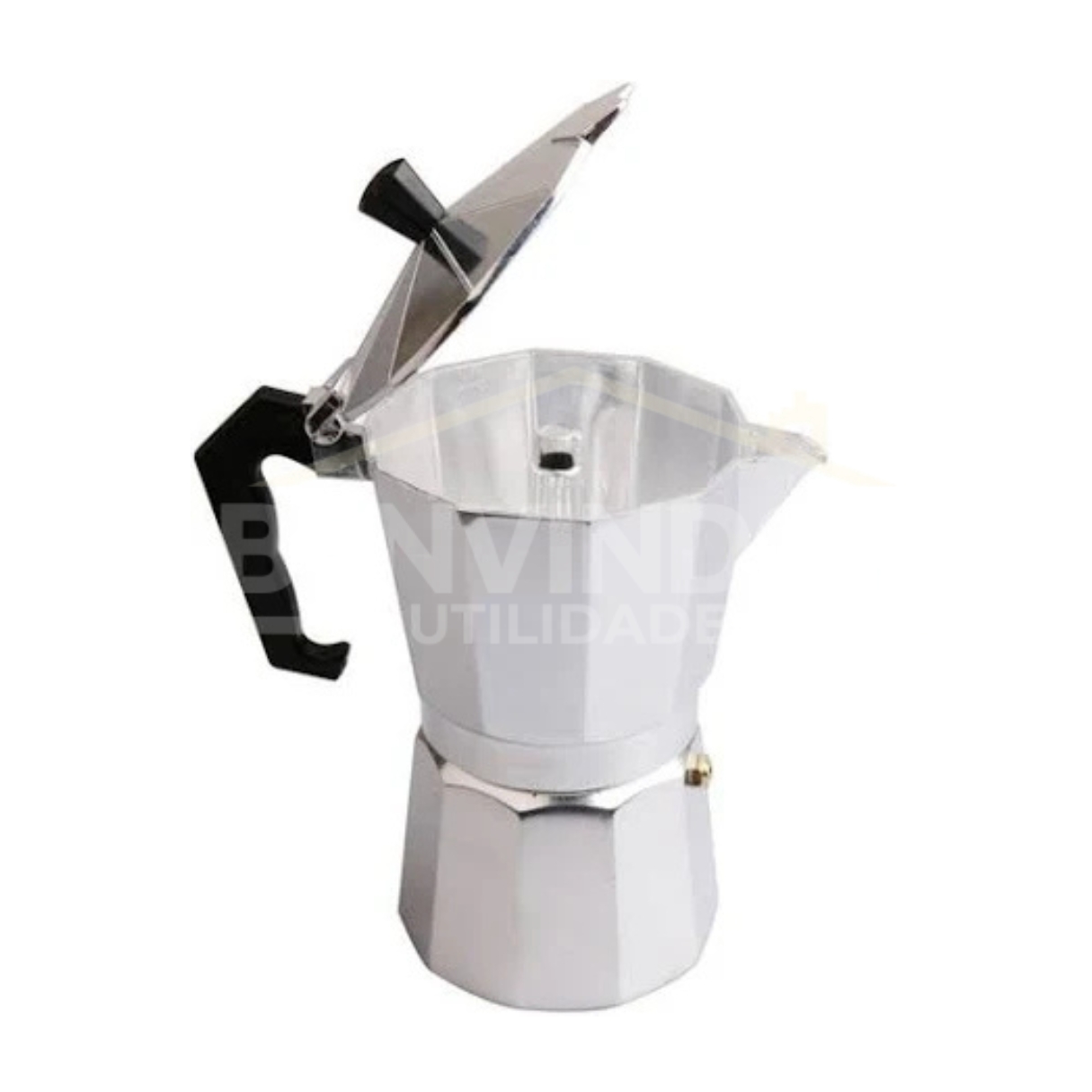 Cafeteira italiana 6 xicaras aluminio