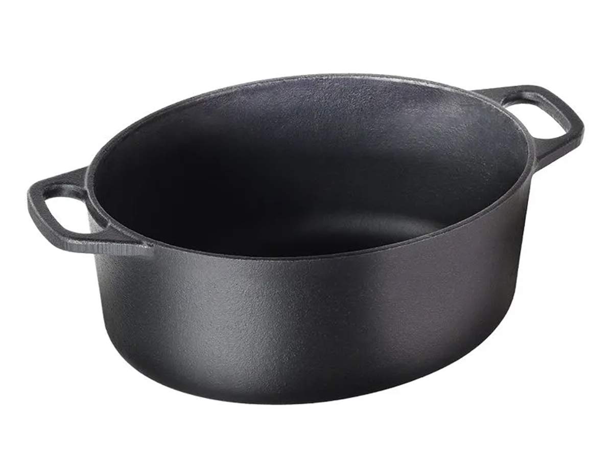 Caçarola Ferro Fundido 20 cm 2 L com 2 Alças