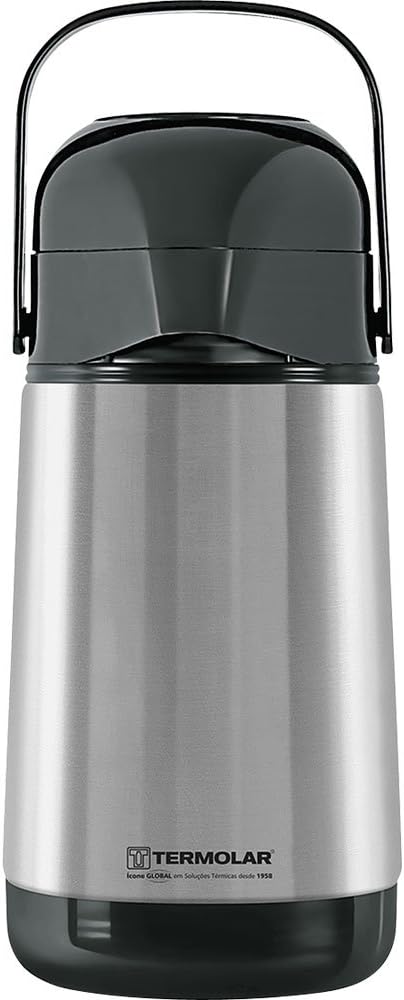 Garrafa Térmica Lumina 500ml Inox Automática Termolar – Aço Inox com Ampola Térmica