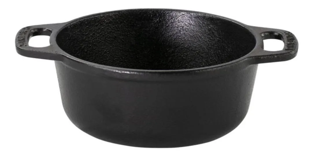 Caçarola Ferro Fundido 14 cm 0,5 L com 2 Alças